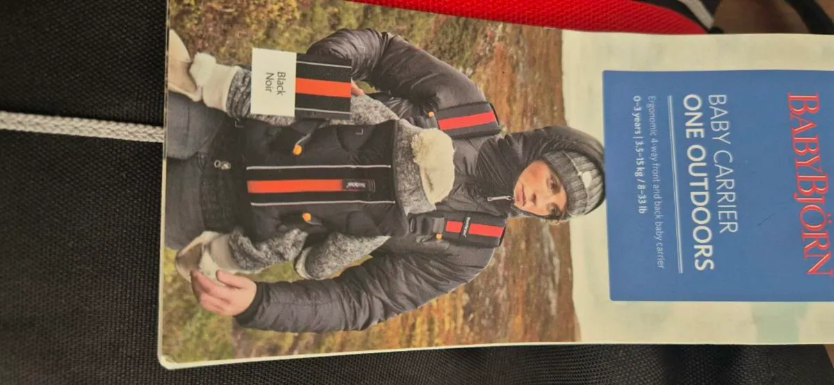 Babybjorn baby carrier 1 outdoors - Image 2
