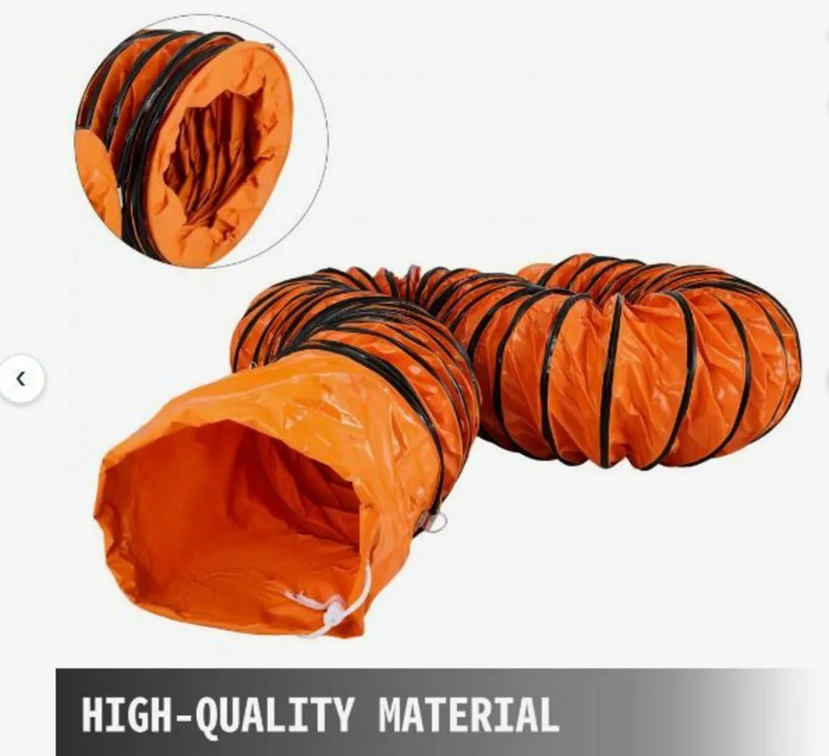 10 M/32ft PVC Flexible Duct Hosing for 300 MM/ - Image 2
