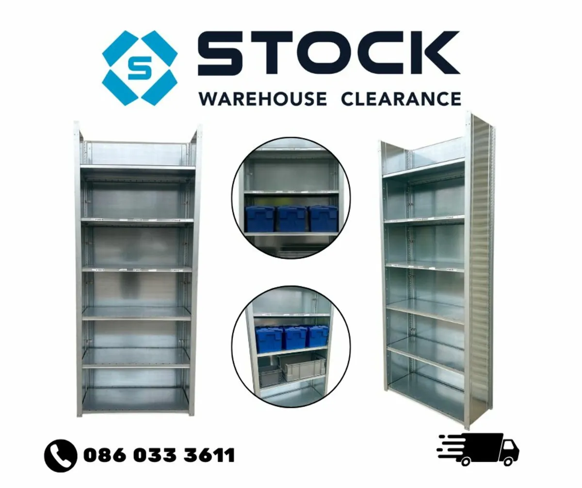 Heavy duty 6 teir shelving - Image 1