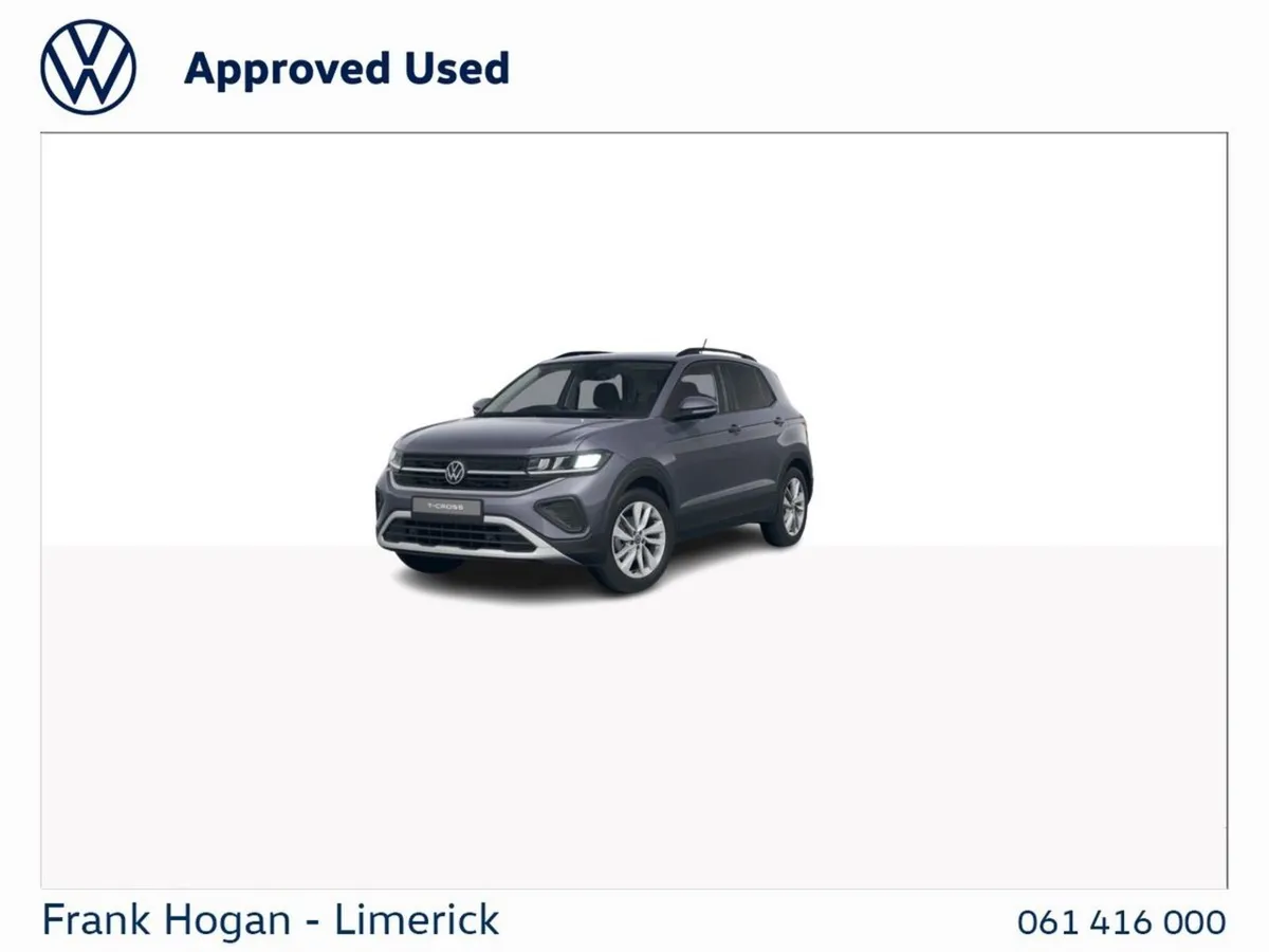 Volkswagen T-Cross Auto T-cross EDT 75 From  308p - Image 1