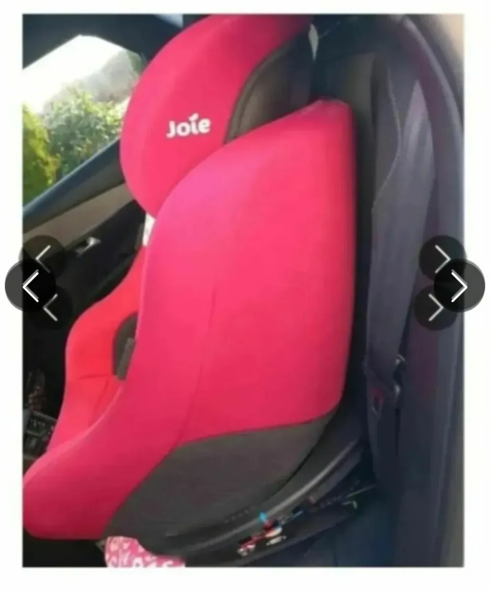 Swivel car seat & iso fix