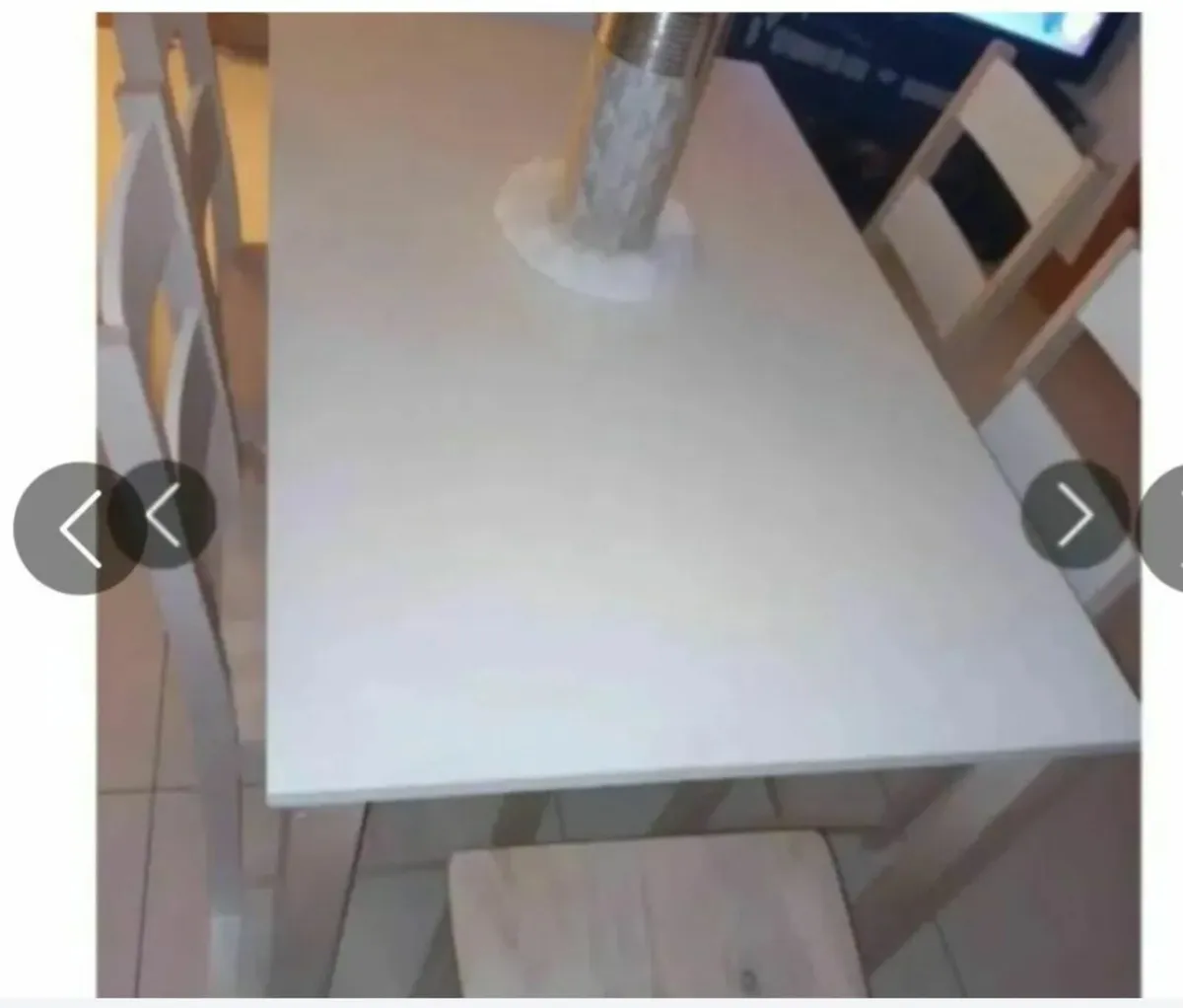 Kitchen table with 6 chairs - Image 2
