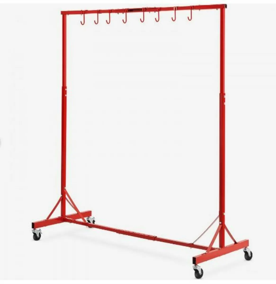 Painting Rack Adjustable Paint Hanger 8 Hooks - Image 1