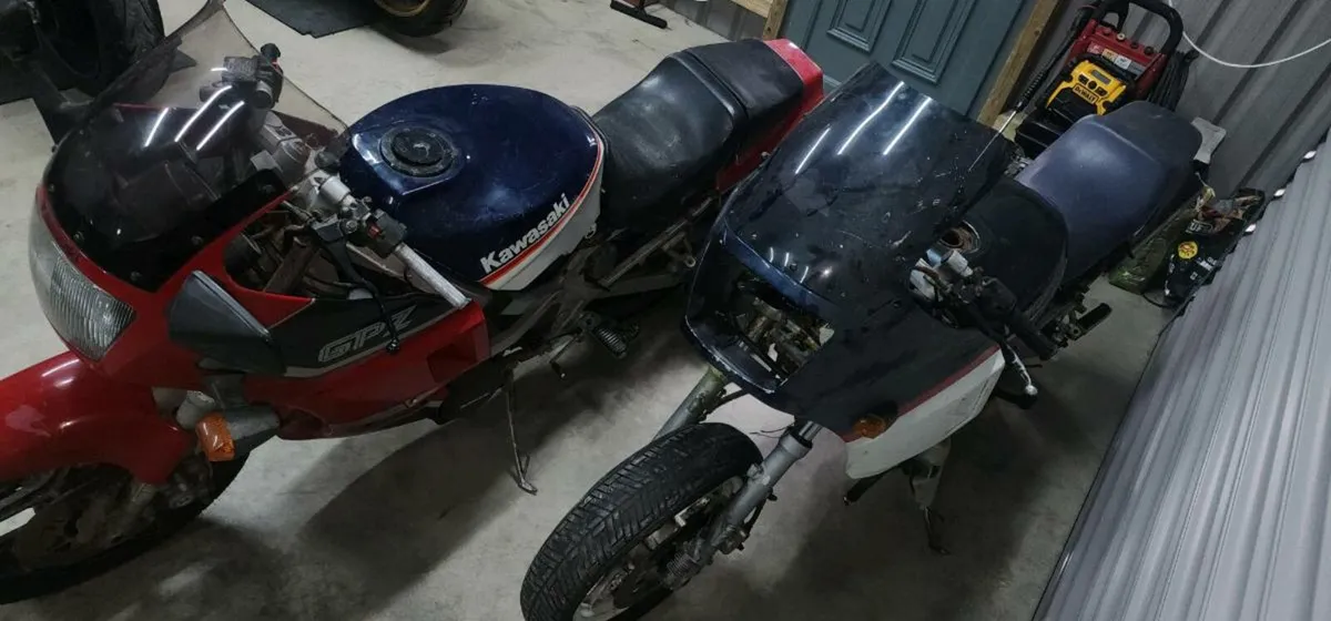 1986 Kawasaki GPZ 600R + 1987 Donor Bike - Image 3