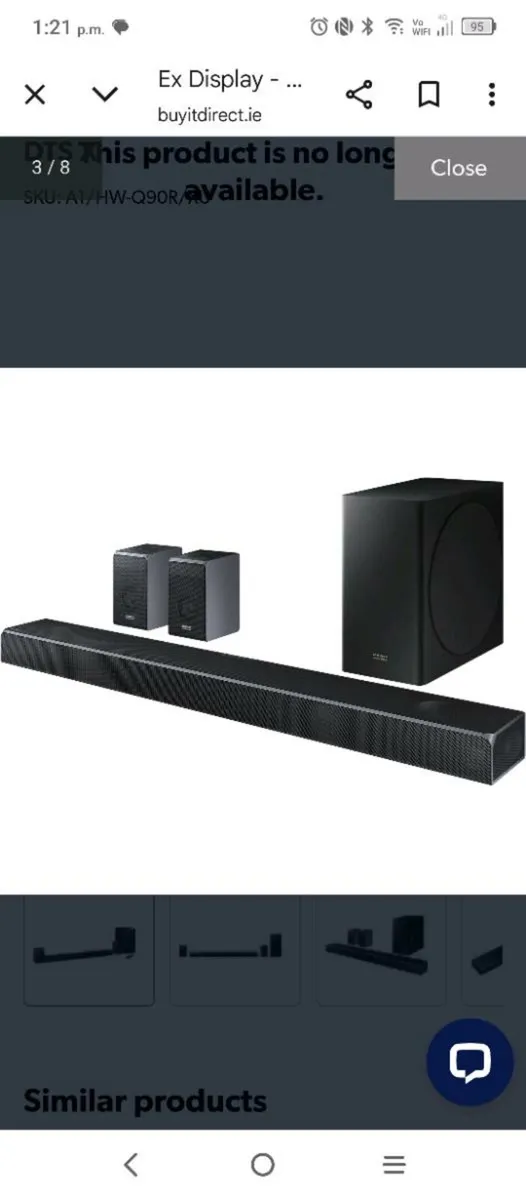 Samsung sound bar HW-Q90R - Image 2