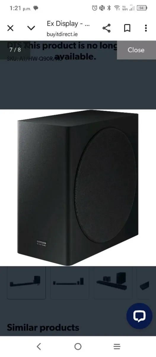 Samsung sound bar HW-Q90R - Image 4