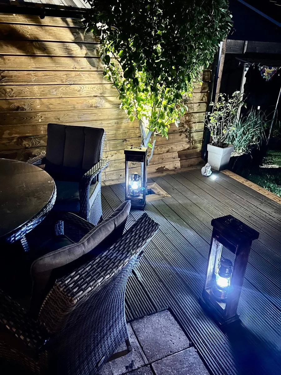 Handcrafted Wooden Lanterns Holders - Image 3