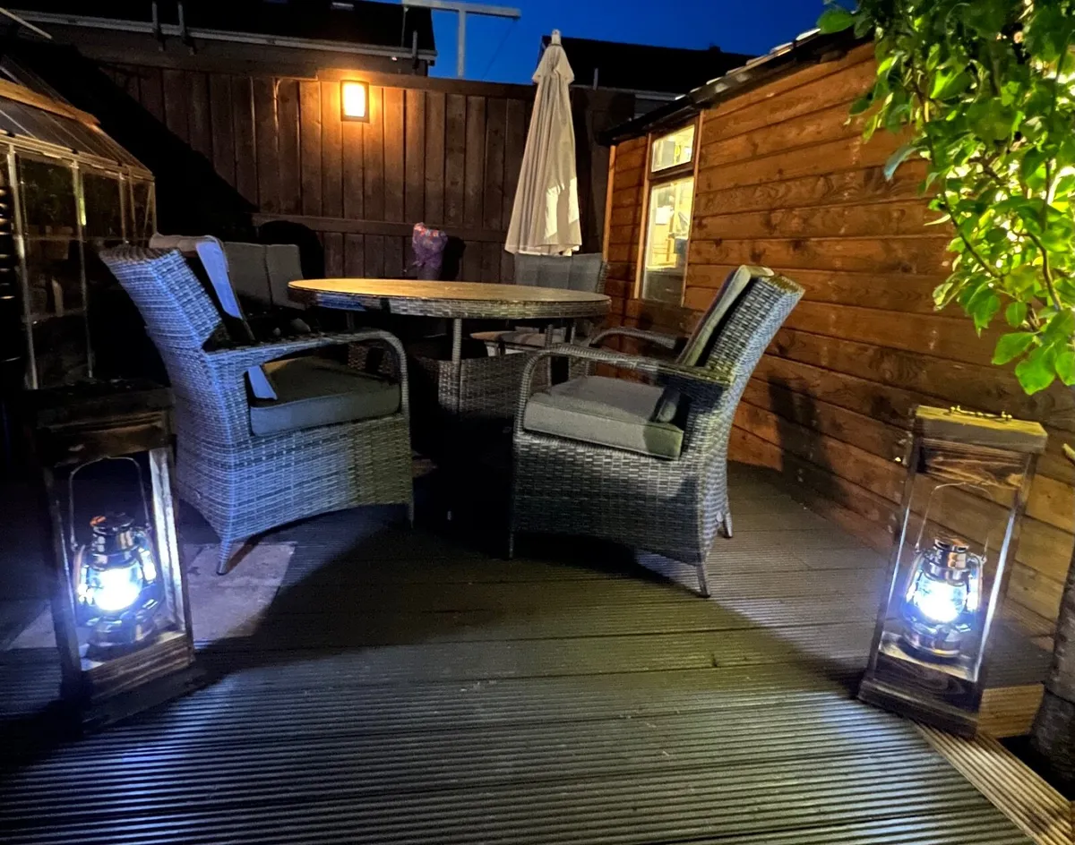 Handcrafted Wooden Lanterns Holders - Image 4