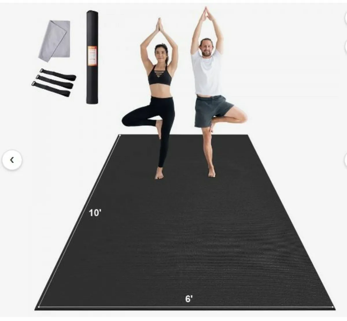 Exercise Mat Non Slip Yoga Mat Gym Fitness - Image 1
