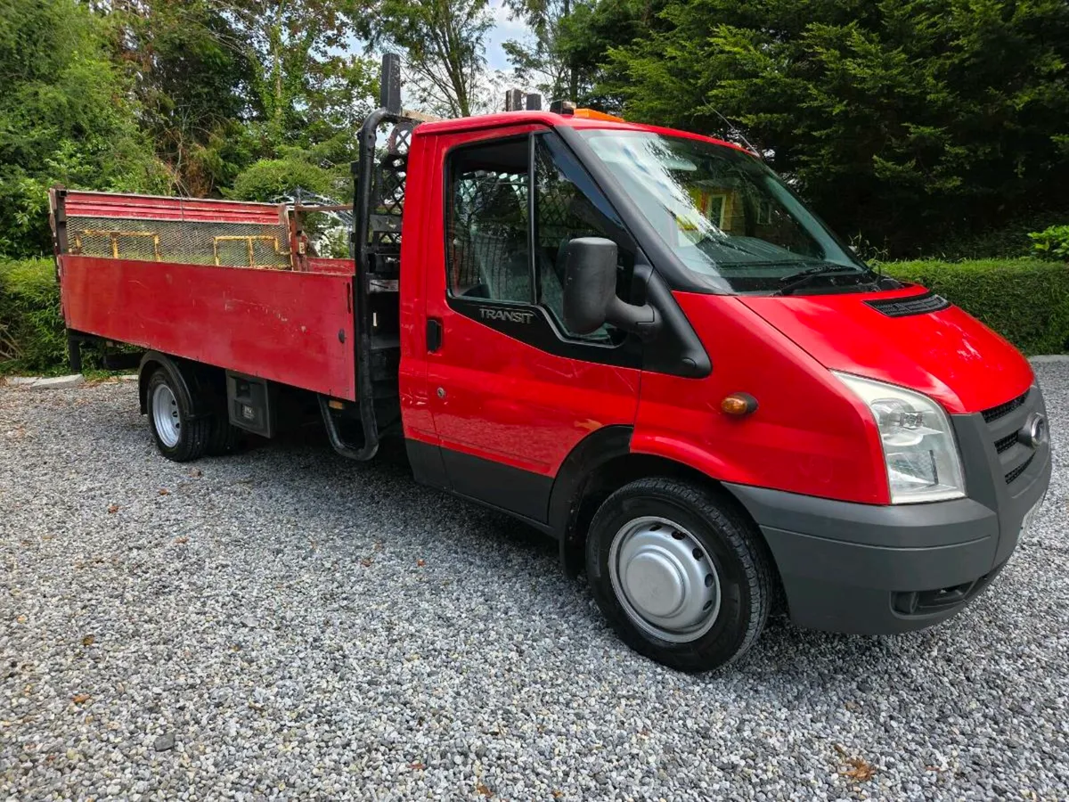 2011 FORD TRANSIT PICK UP 14 FOOT BODY - Image 1