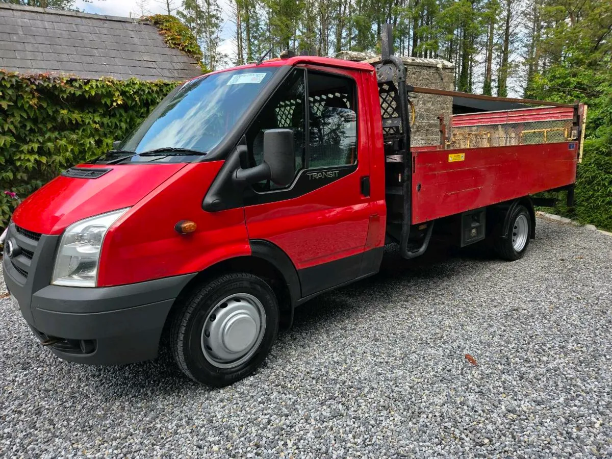 2011 FORD TRANSIT PICK UP 14 FOOT BODY - Image 2