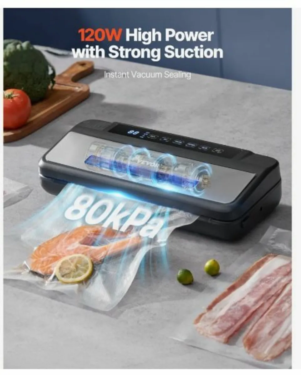 7-in-1 Vacuum Sealer Machine Compact Automatic - Image 2