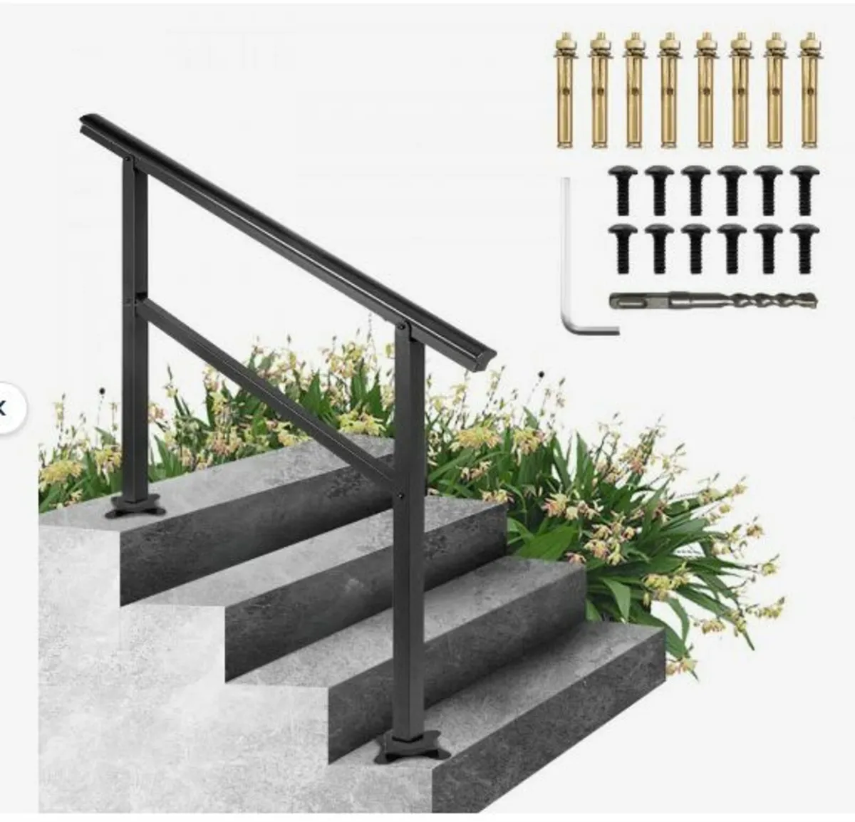 Handrail Banister Outdoor Stairs - Image 1