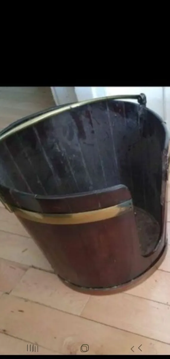 George 111 peat/plate bucket 1790s - Image 4