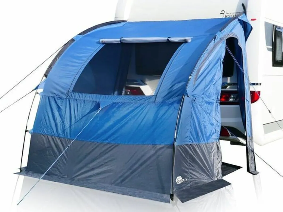 Caravan Rear Tent 190x170cm Garden Tent Kitchen Te - Image 1