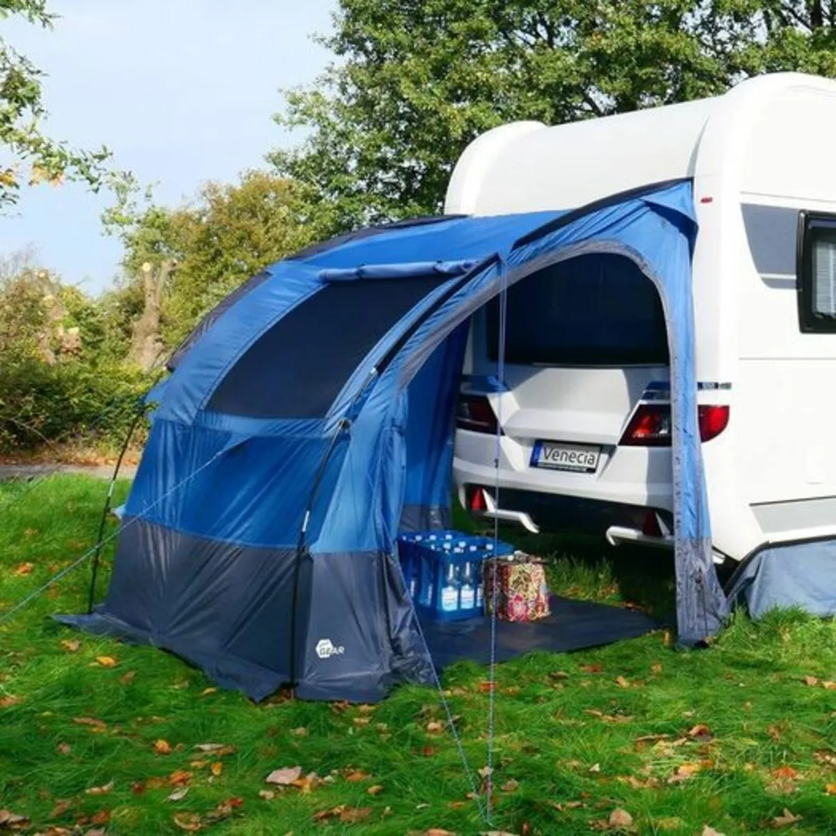 Caravan Rear Tent 190x170cm Garden Tent Kitchen Te - Image 3