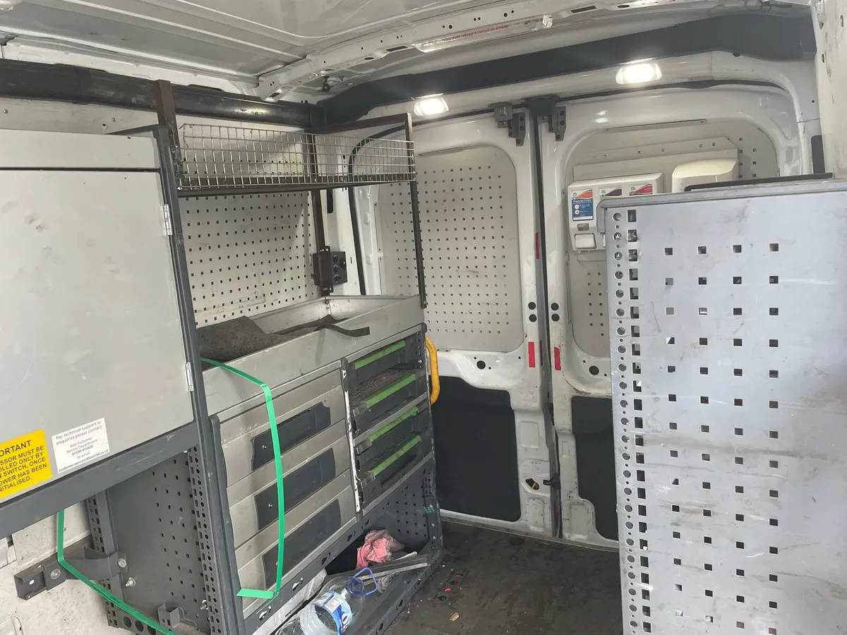 2018 ford transit  moble work  shop - Image 3