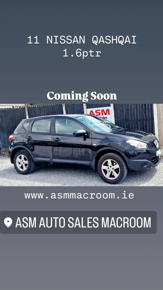 Nissan Qashqai 1.6 Ptr NCT TAX