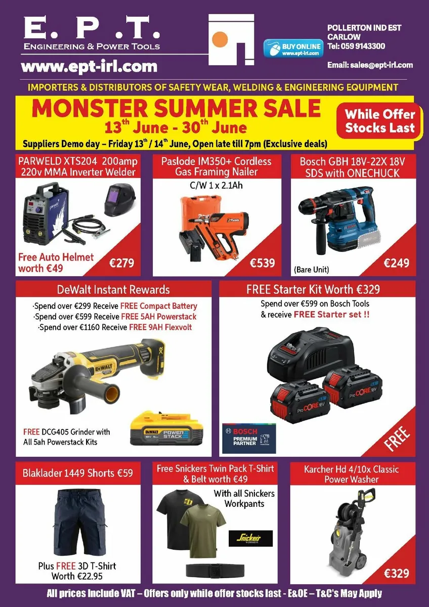 Power Tools Sales Event - Image 1