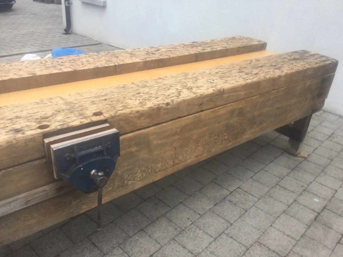 Woodwork Bench - Image 1