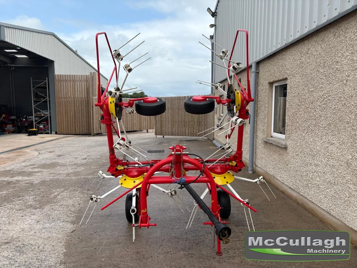 Used Pottinger Euro HIT 54N 4 Rotor Tedder - Image 1