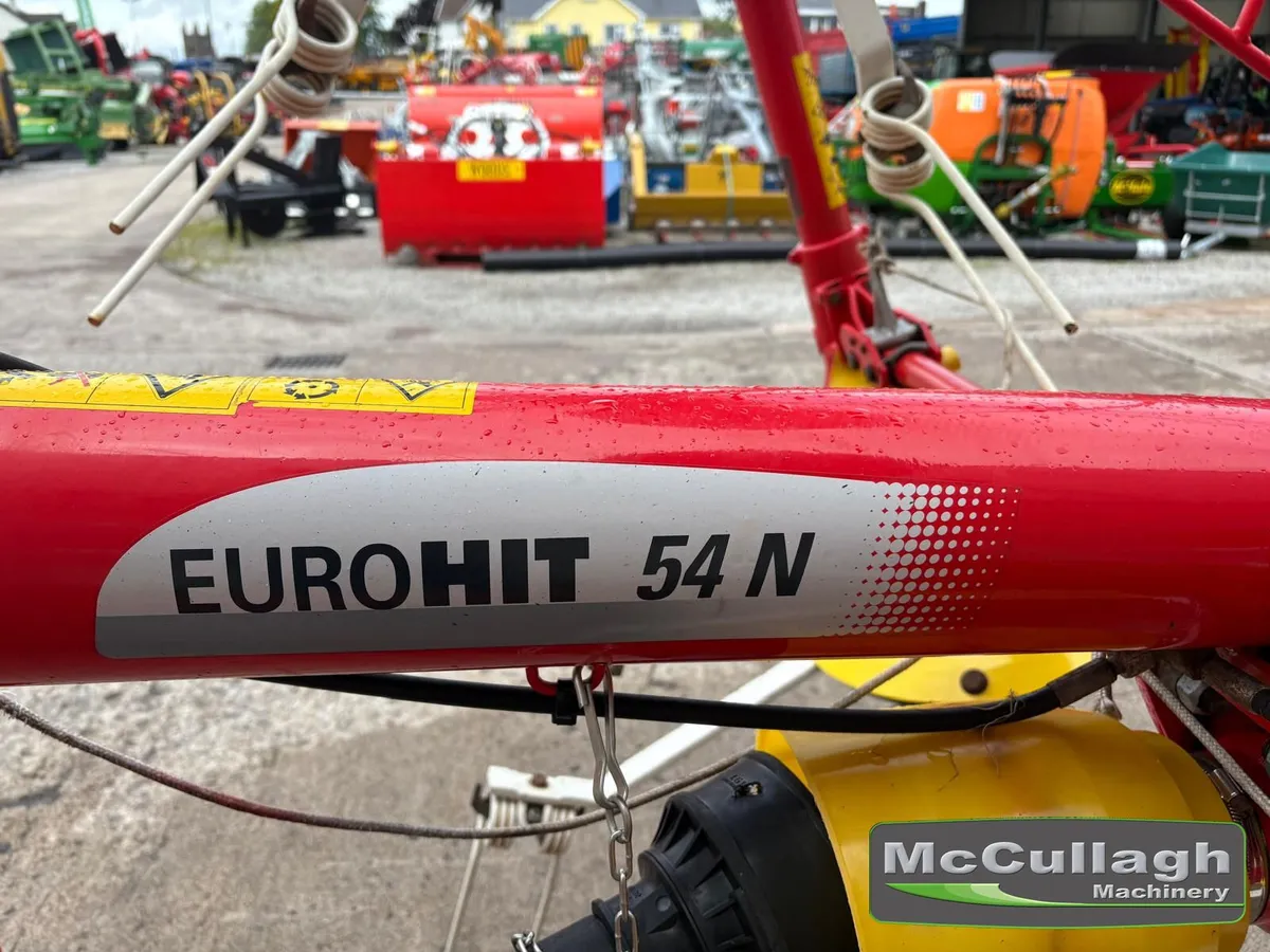 Used Pottinger Euro HIT 54N 4 Rotor Tedder - Image 3