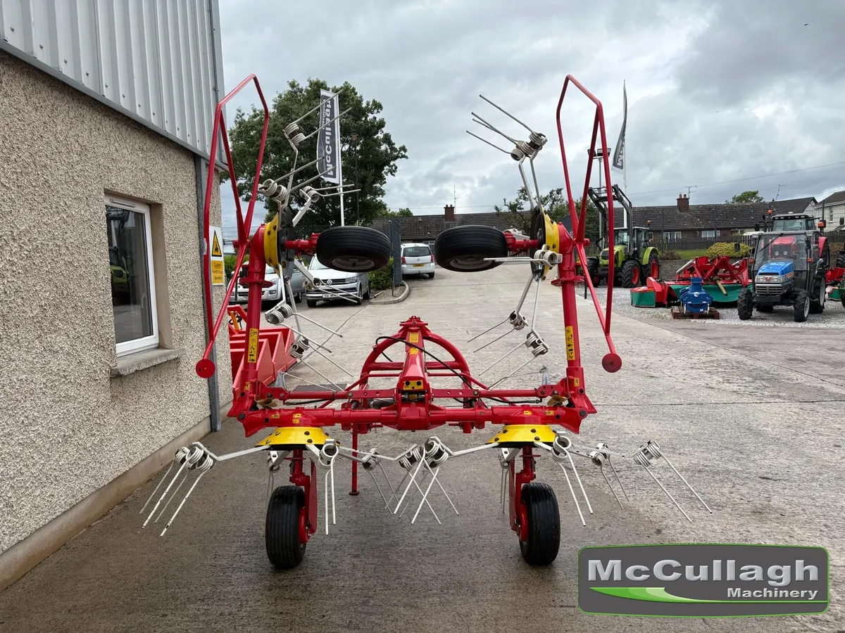 Used Pottinger Euro HIT 54N 4 Rotor Tedder - Image 2