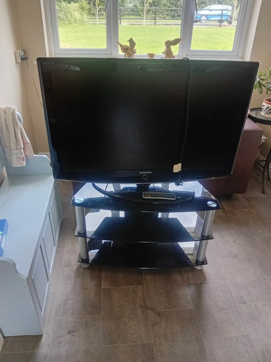 Tv and stand