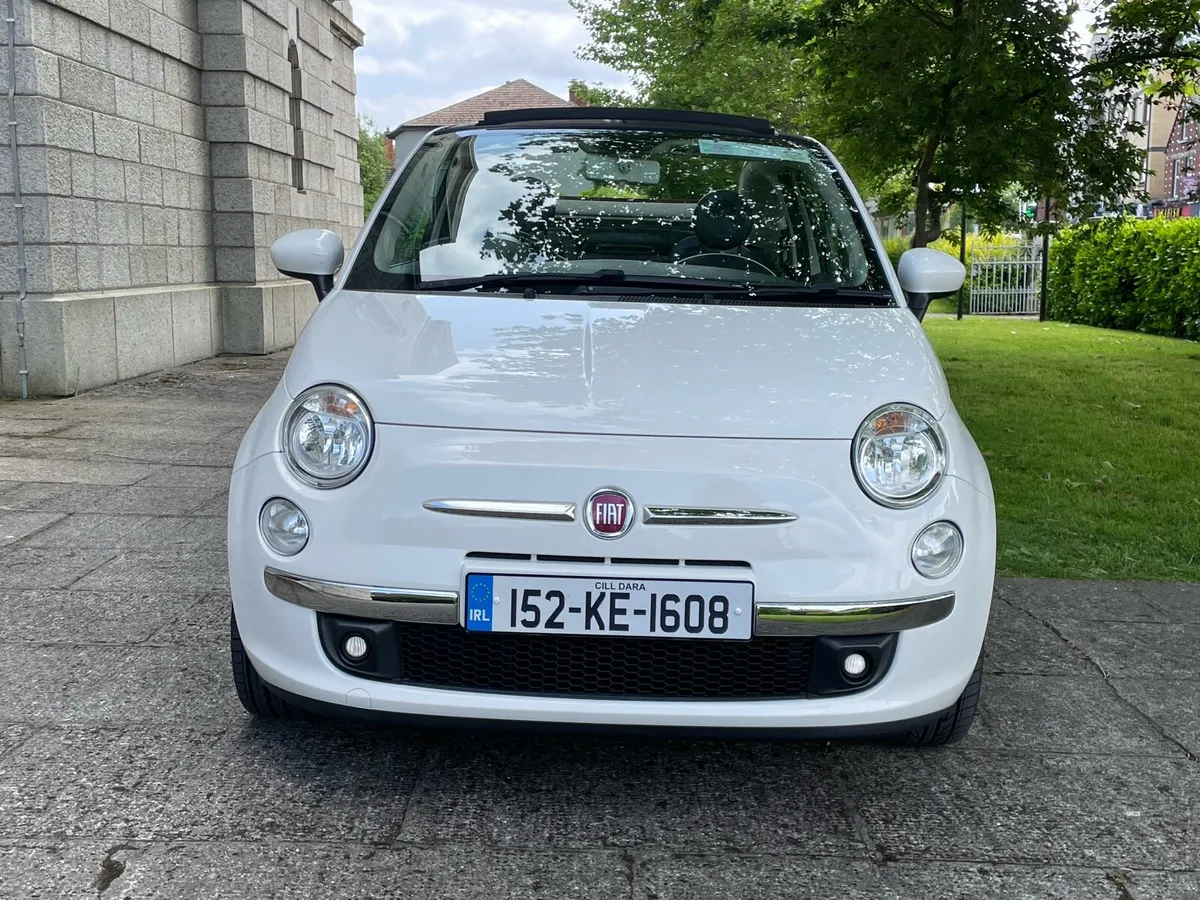 152 Fiat 500 1.2 Lounge Convertible - Image 2