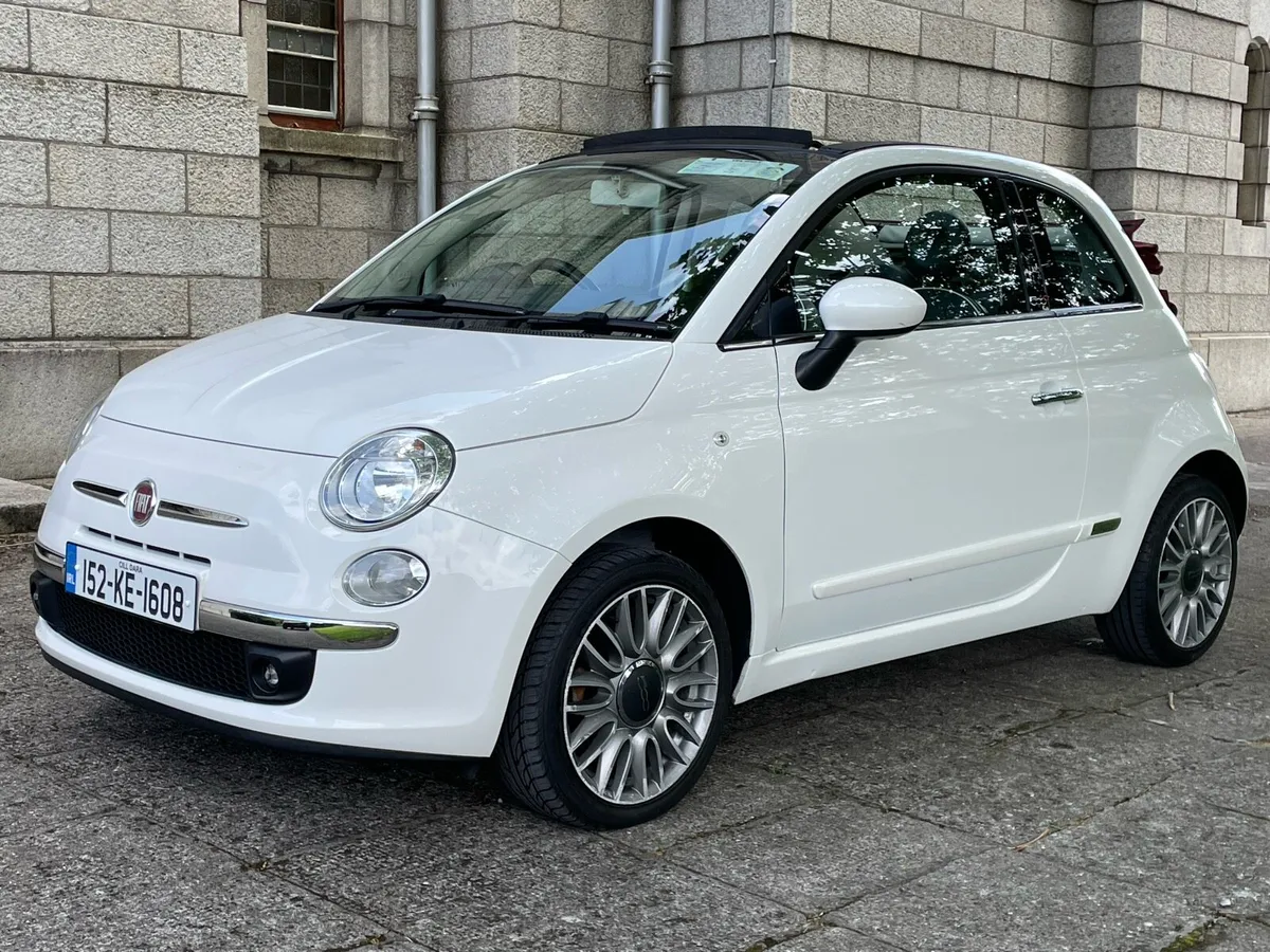 152 Fiat 500 1.2 Lounge Convertible - Image 3