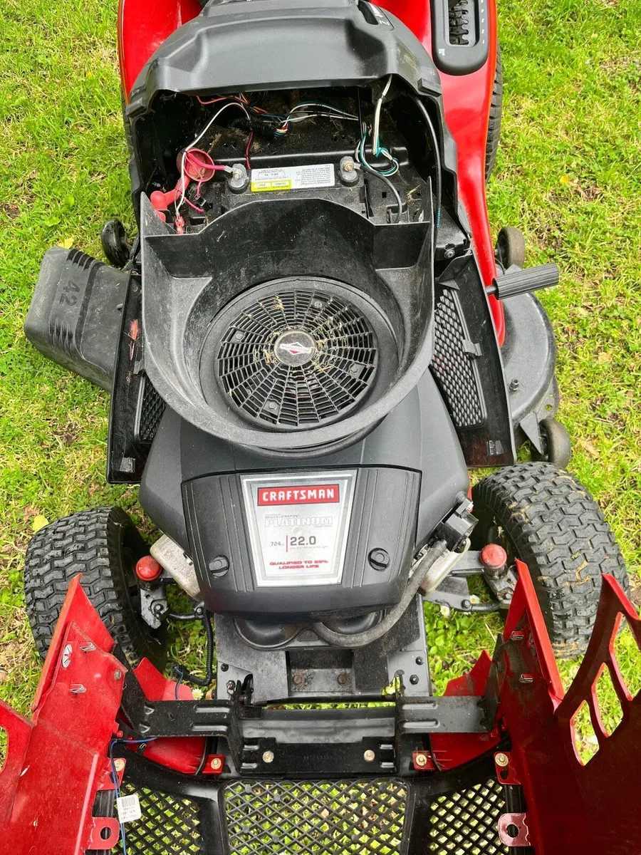 Craftsman ride on - Image 3