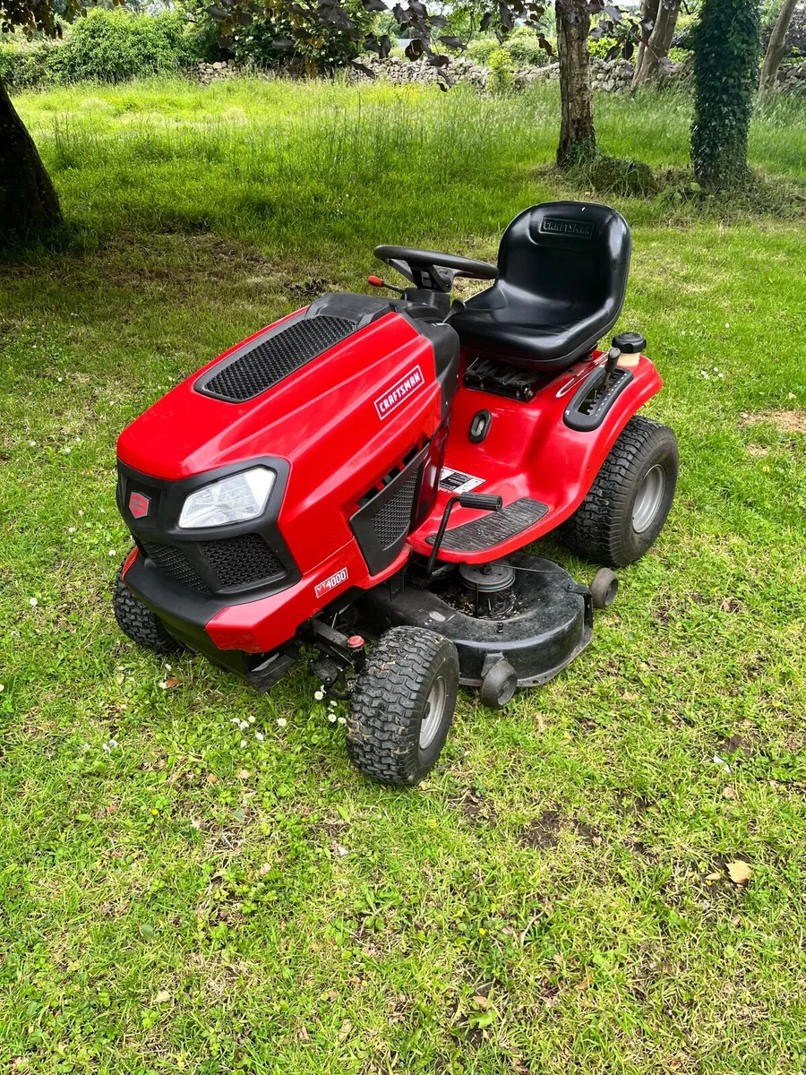 Craftsman ride on - Image 2