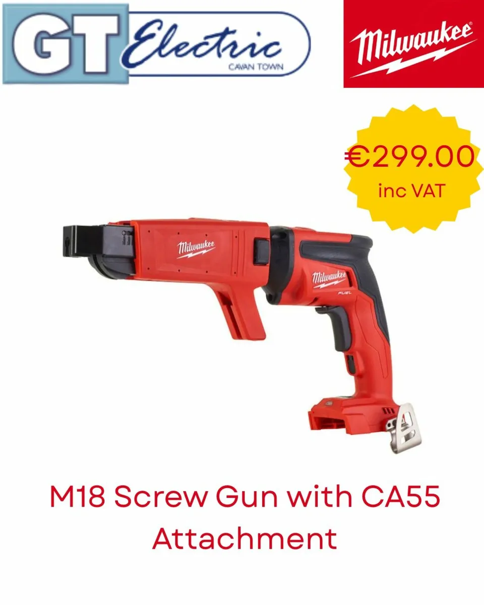 M18 Screw Gun with CA55 Attachment