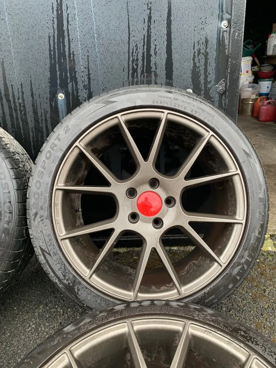 **18 inch Veeman VFS23 5x112 new tyres** - Image 3