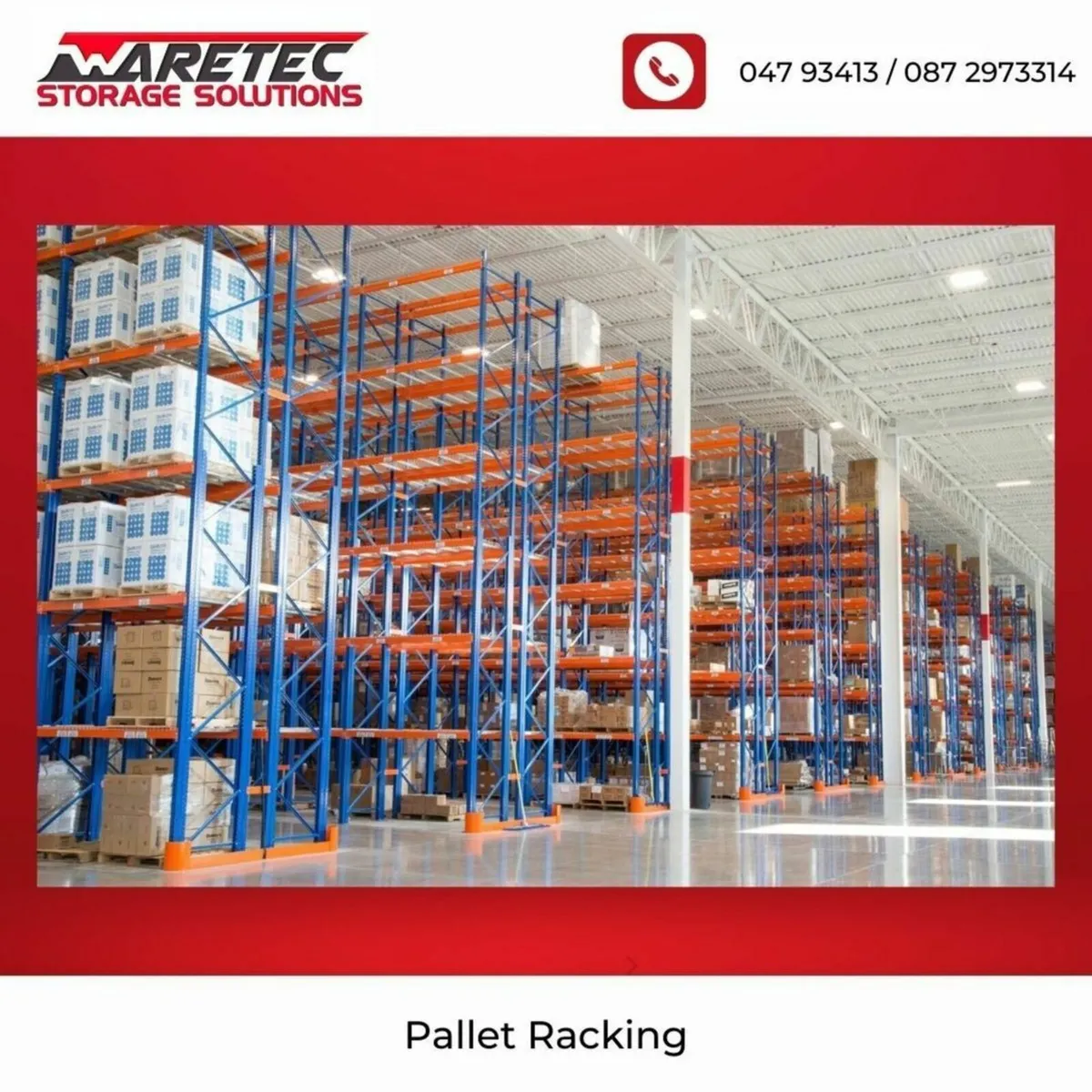 Large quantities of Warehouse Pallet Racking - Image 1