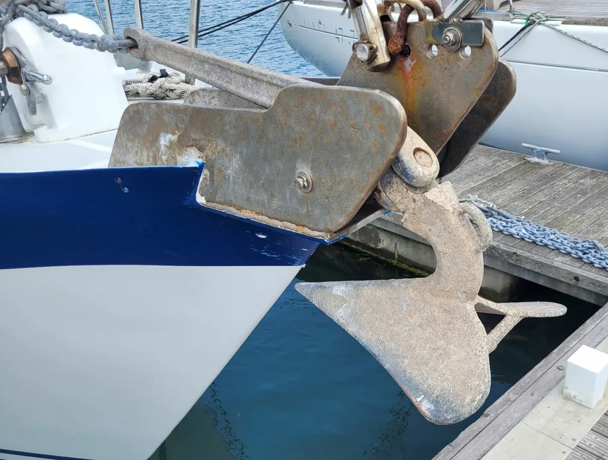 12KG Plough Anchor and 33m x  12mm Chain - Image 4