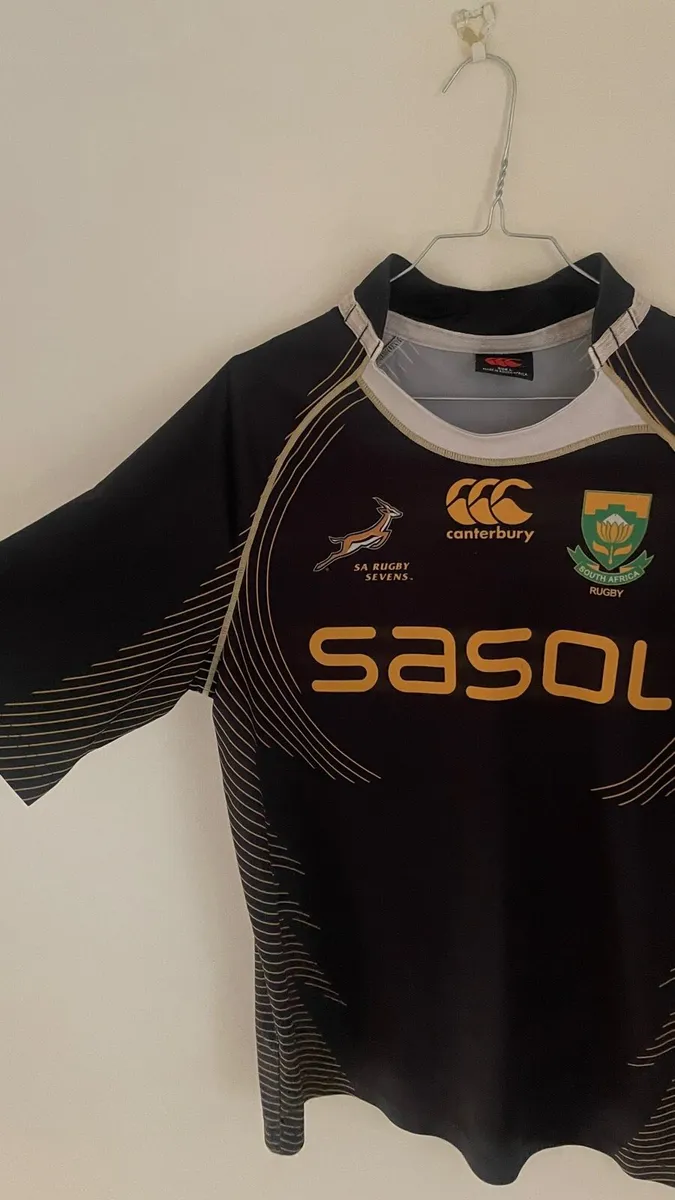 South Africa Rugby Jersey 2009/10 Player Jersey - Image 3