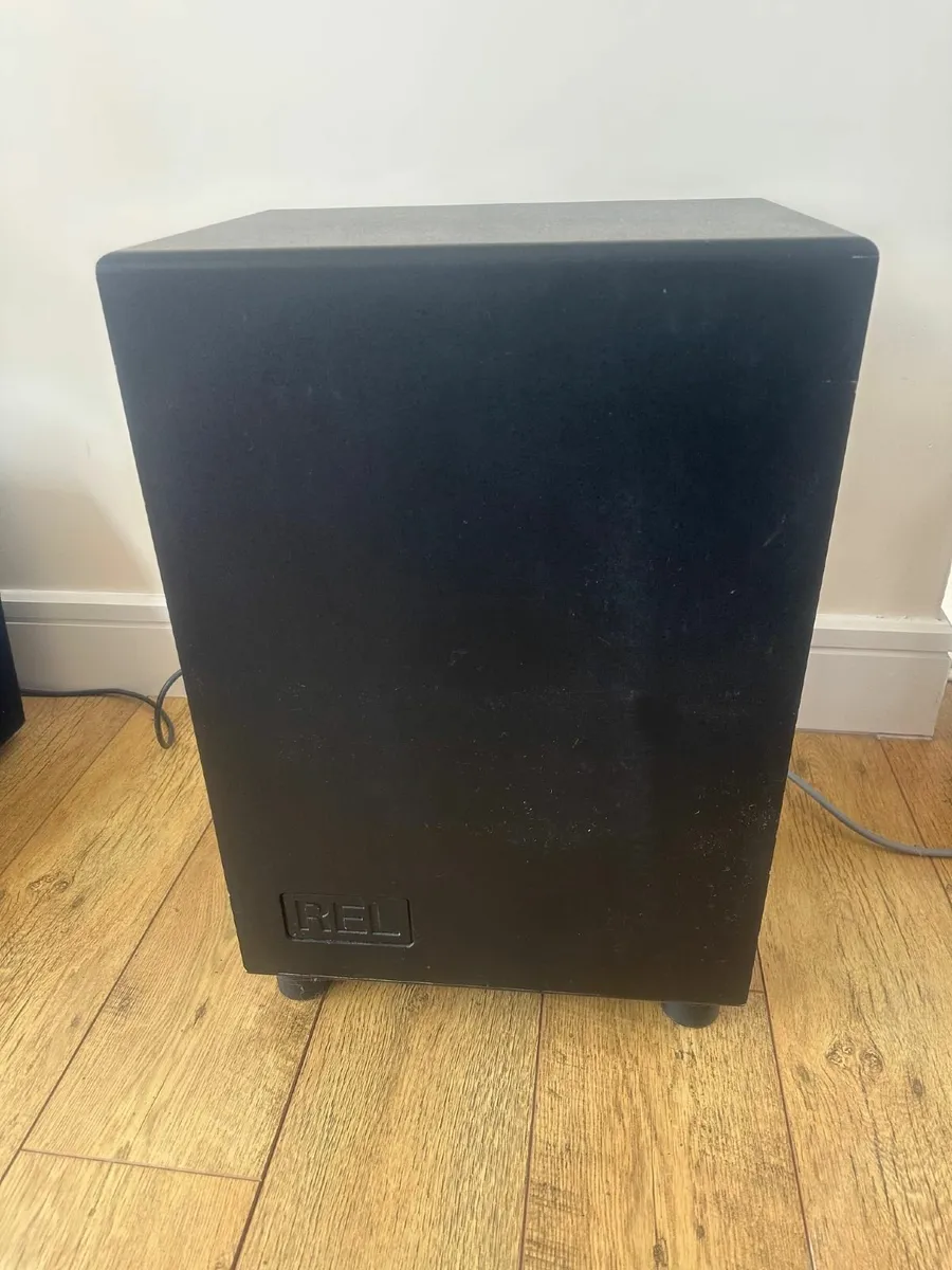 REL Storm Sub Woofer Speaker - New Leads - Image 2