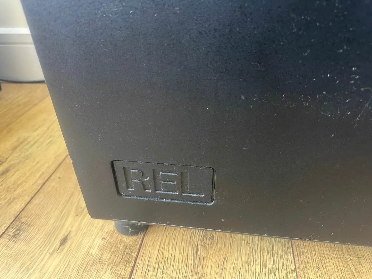 REL Storm Sub Woofer Speaker - New Leads - Image 3