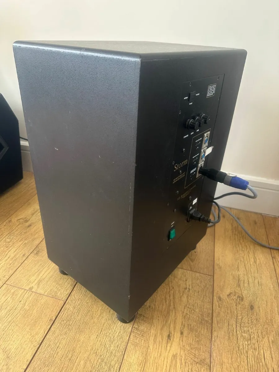 REL Storm Sub Woofer Speaker - New Leads - Image 4