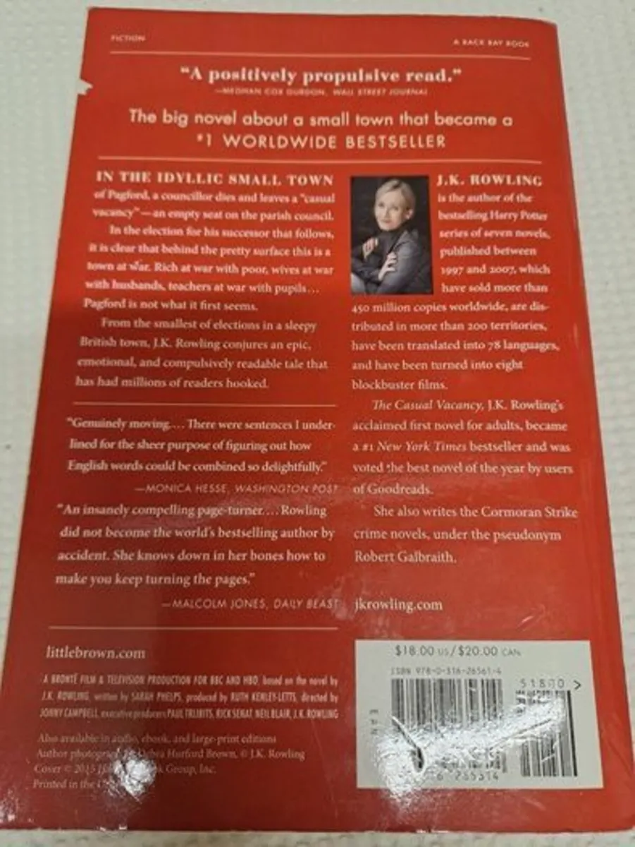 The Casual Vacancy by JK Rowling - Image 2