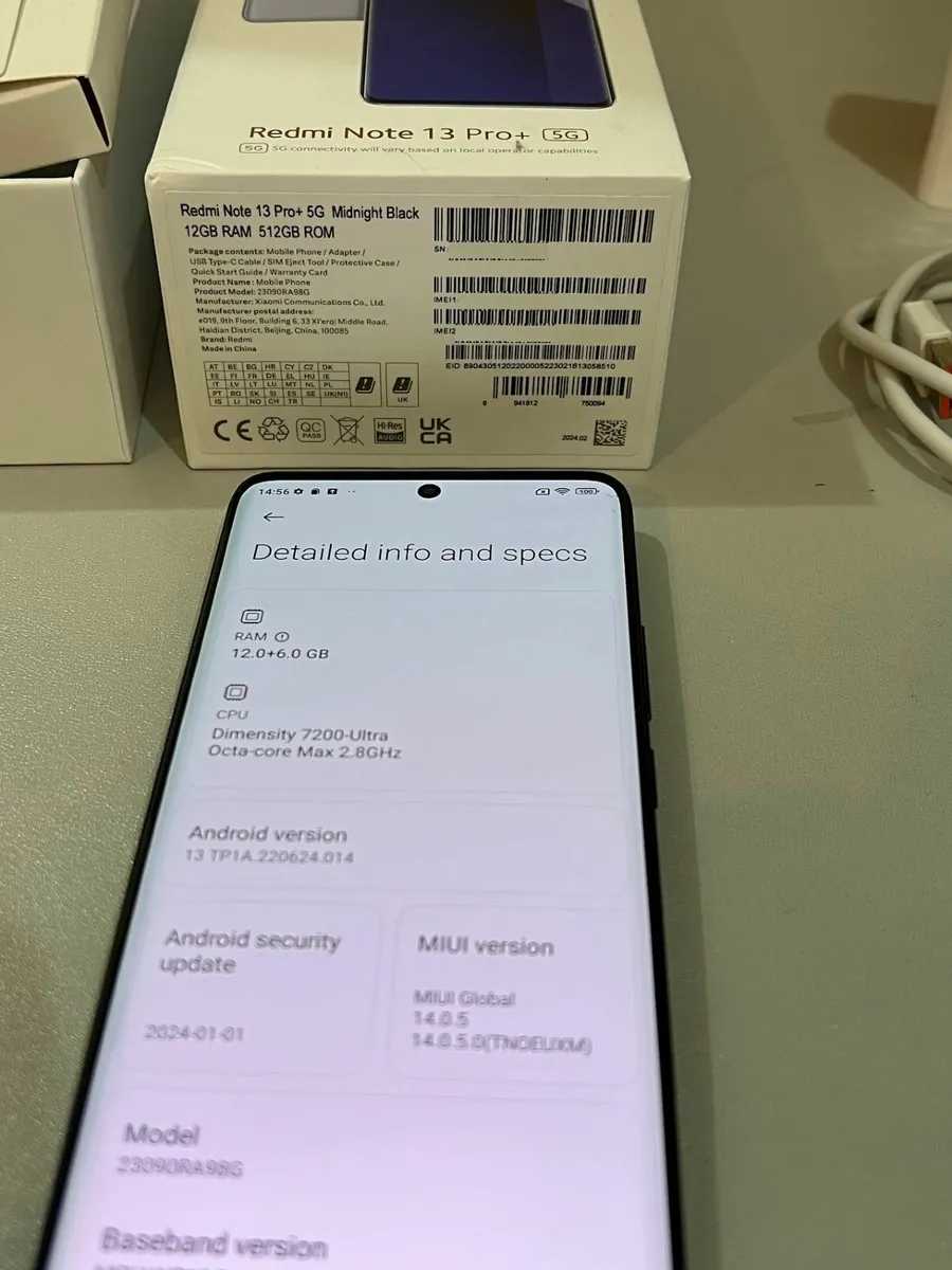 Xiaomi Redmi Note 13 Pro Plus 12gb 512gb Boxed - Image 3