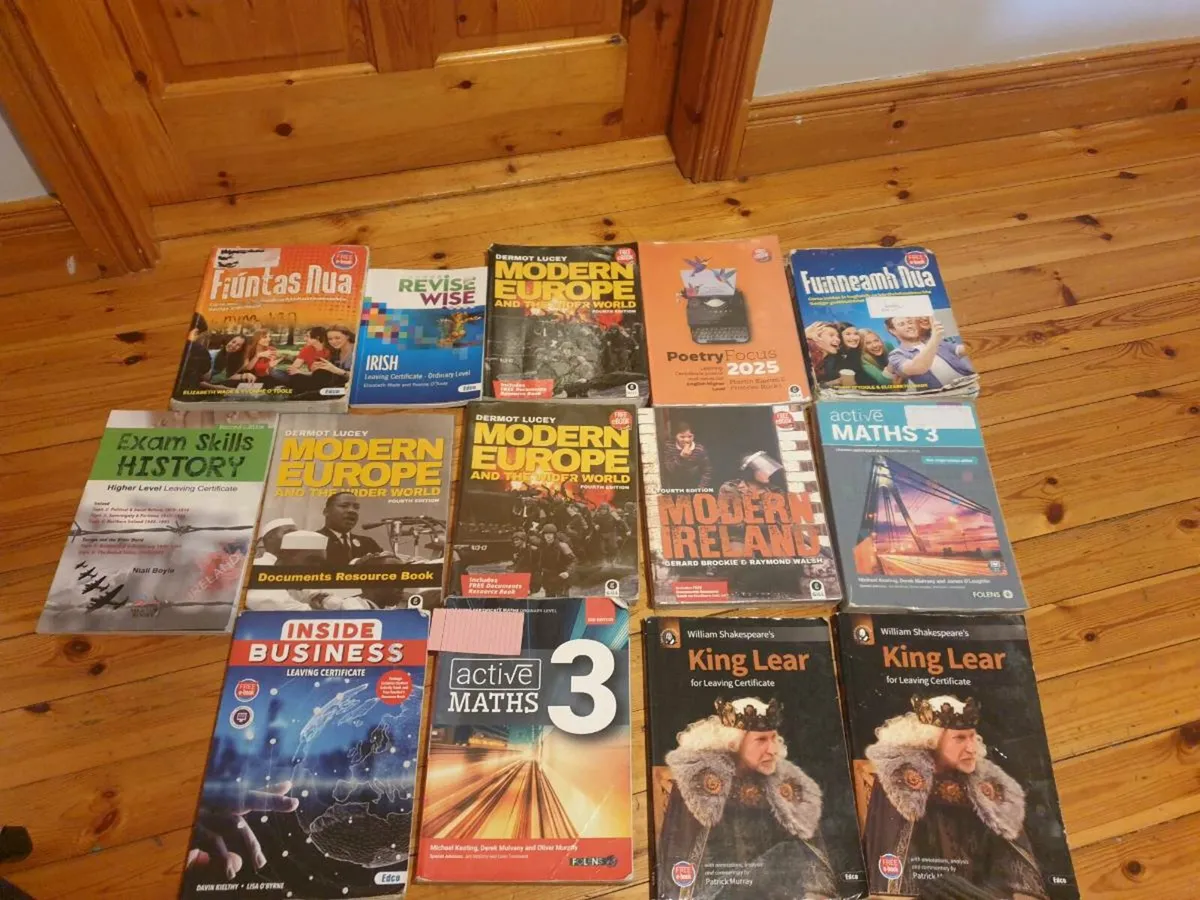 Leaving cert books