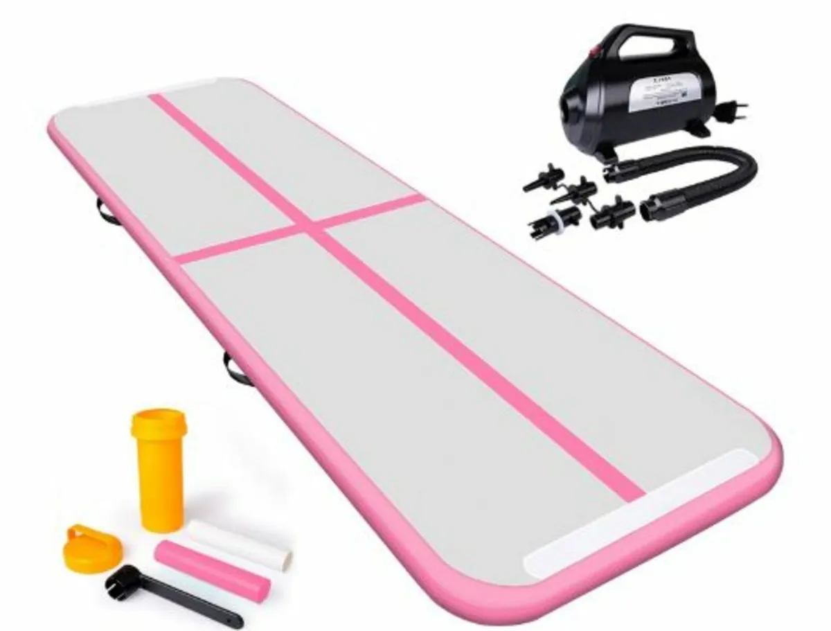 Gymnastics Inflatable Tumbling Mat Portable - Image 1