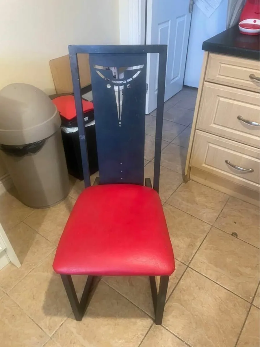 Dining room table & 4 chairs - Image 2