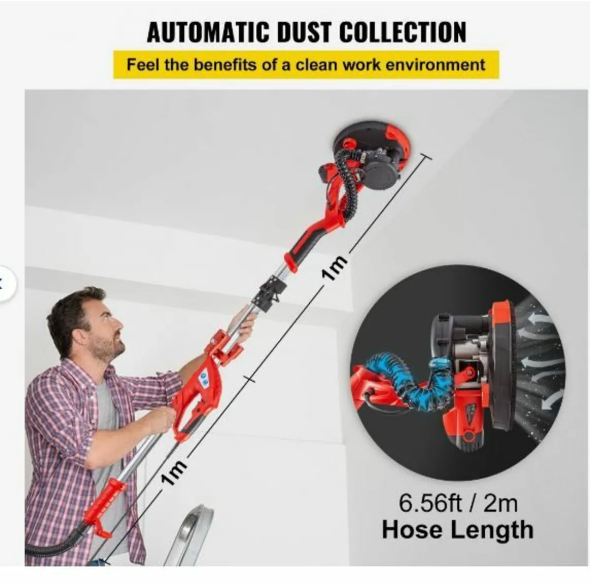 Drywall Sander 750W, Electric Drywall Sander - Image 1