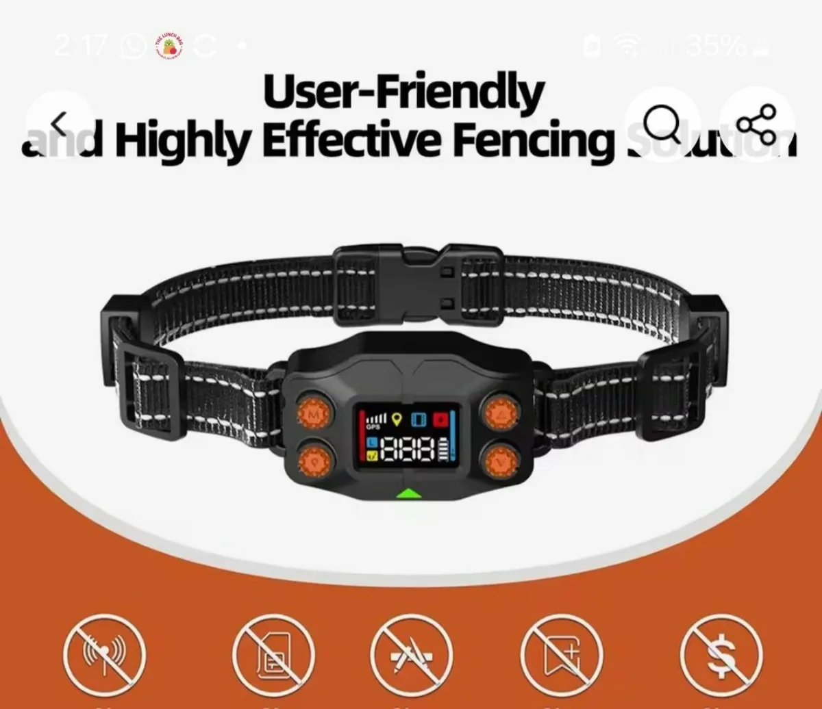 GPS wireless dog collar - Image 1