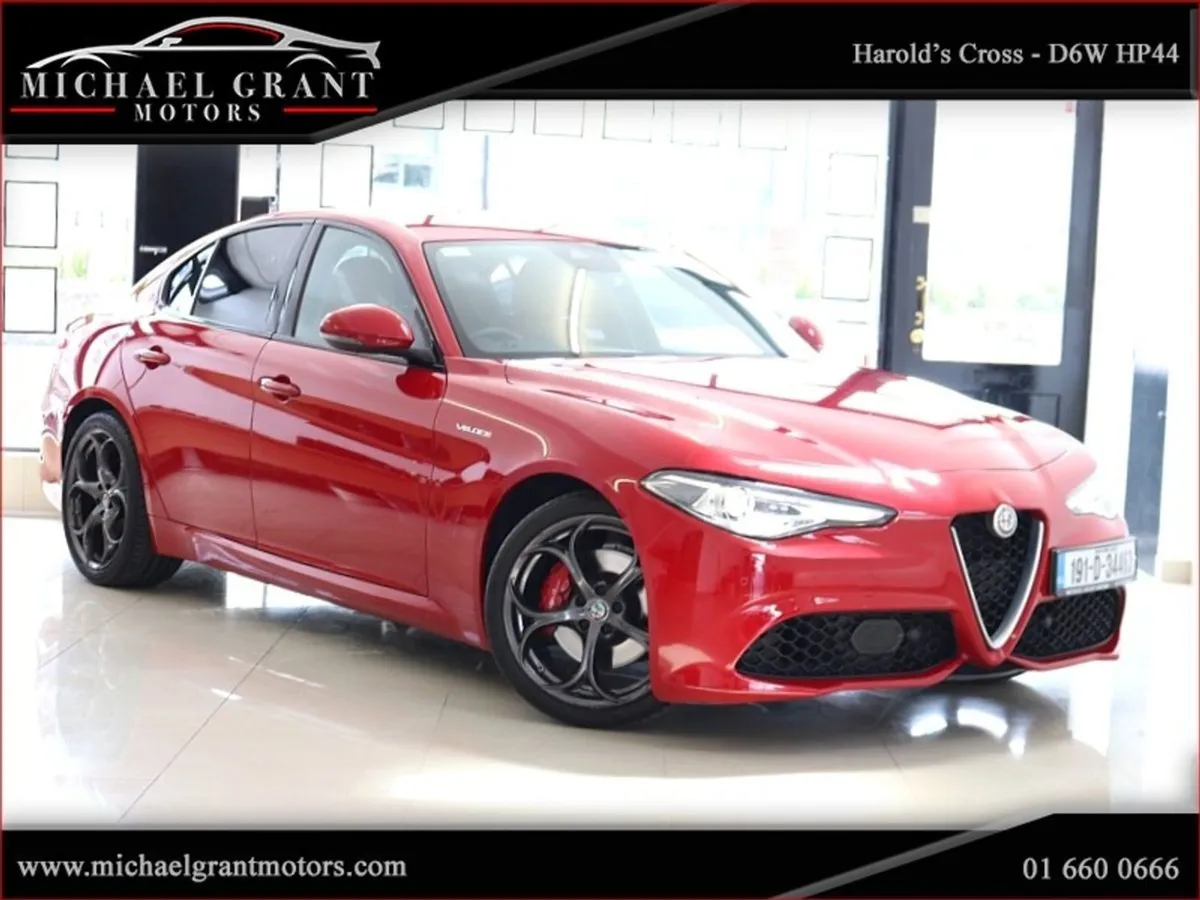 Alfa Romeo Giulia Veloce 2.0 Turbo 280 BHP Auto R - Image 1