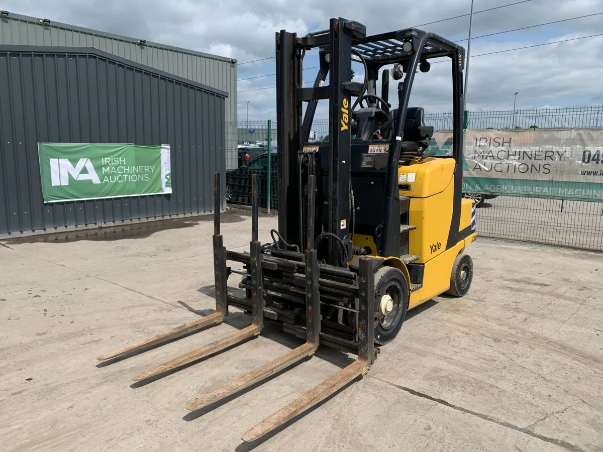 BID ONLINE NOW - 2018 YALE 3.5T GAS FORKIFT - Image 2