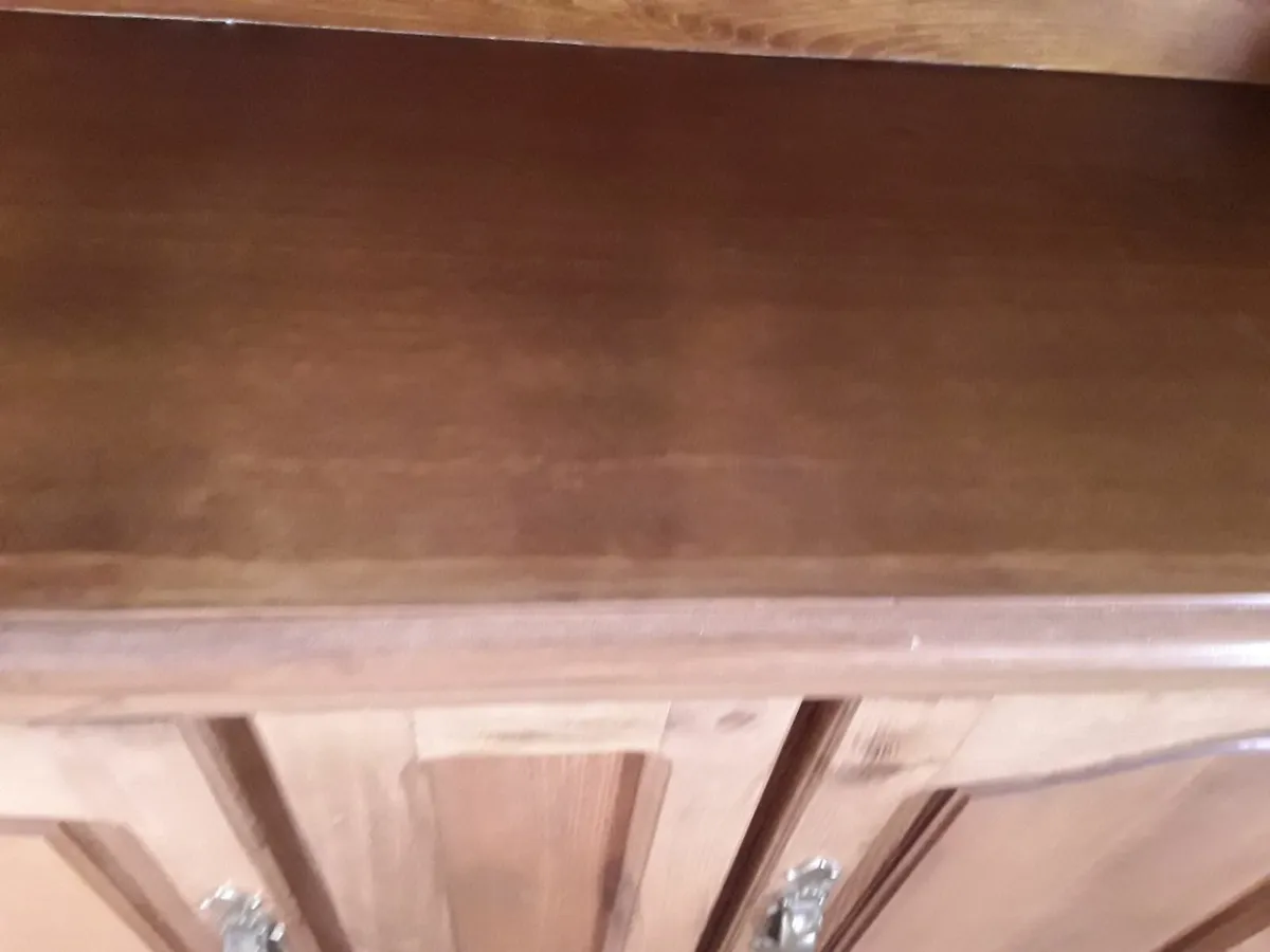 Good quality Oak wall unit good condition - Image 2